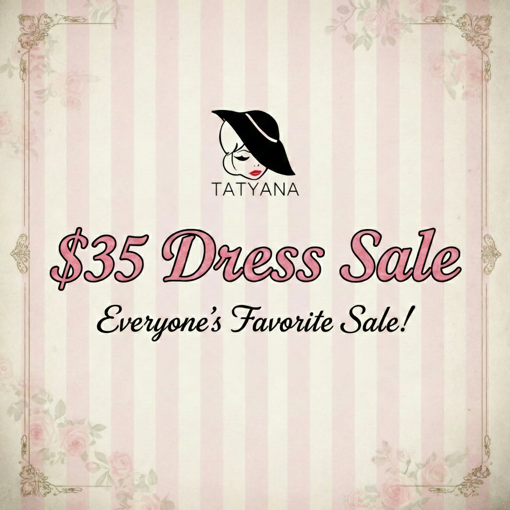 $35 Dress Sale!