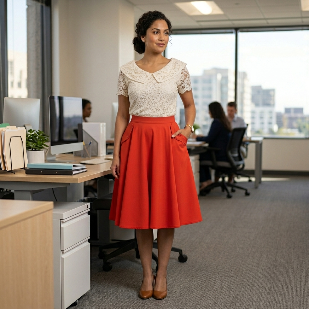 Delilah Circle Skirt