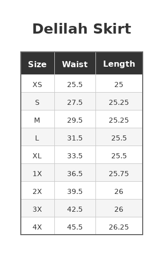 Delilah Circle Skirt