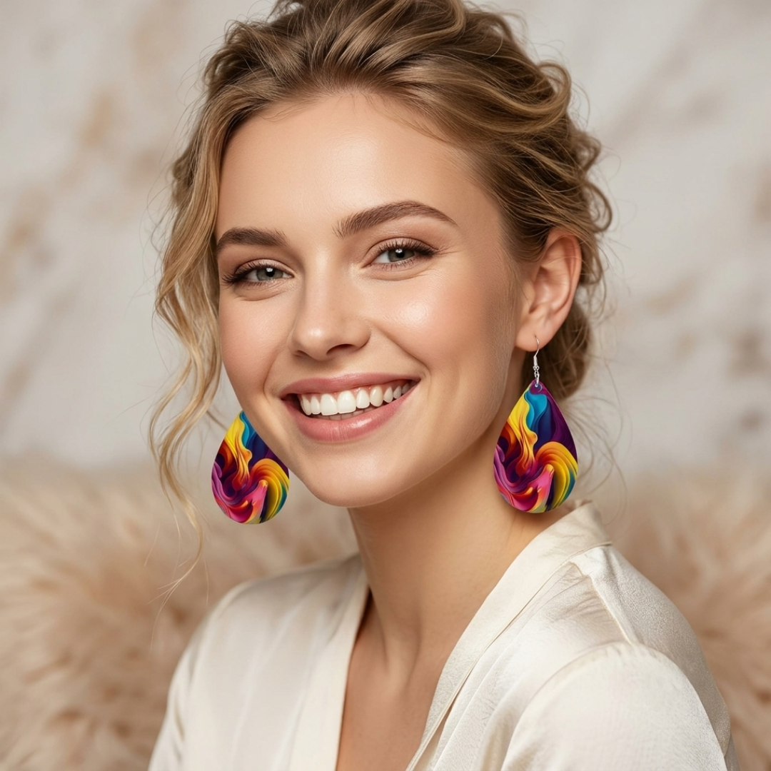 Teardrop Dangle Earrings