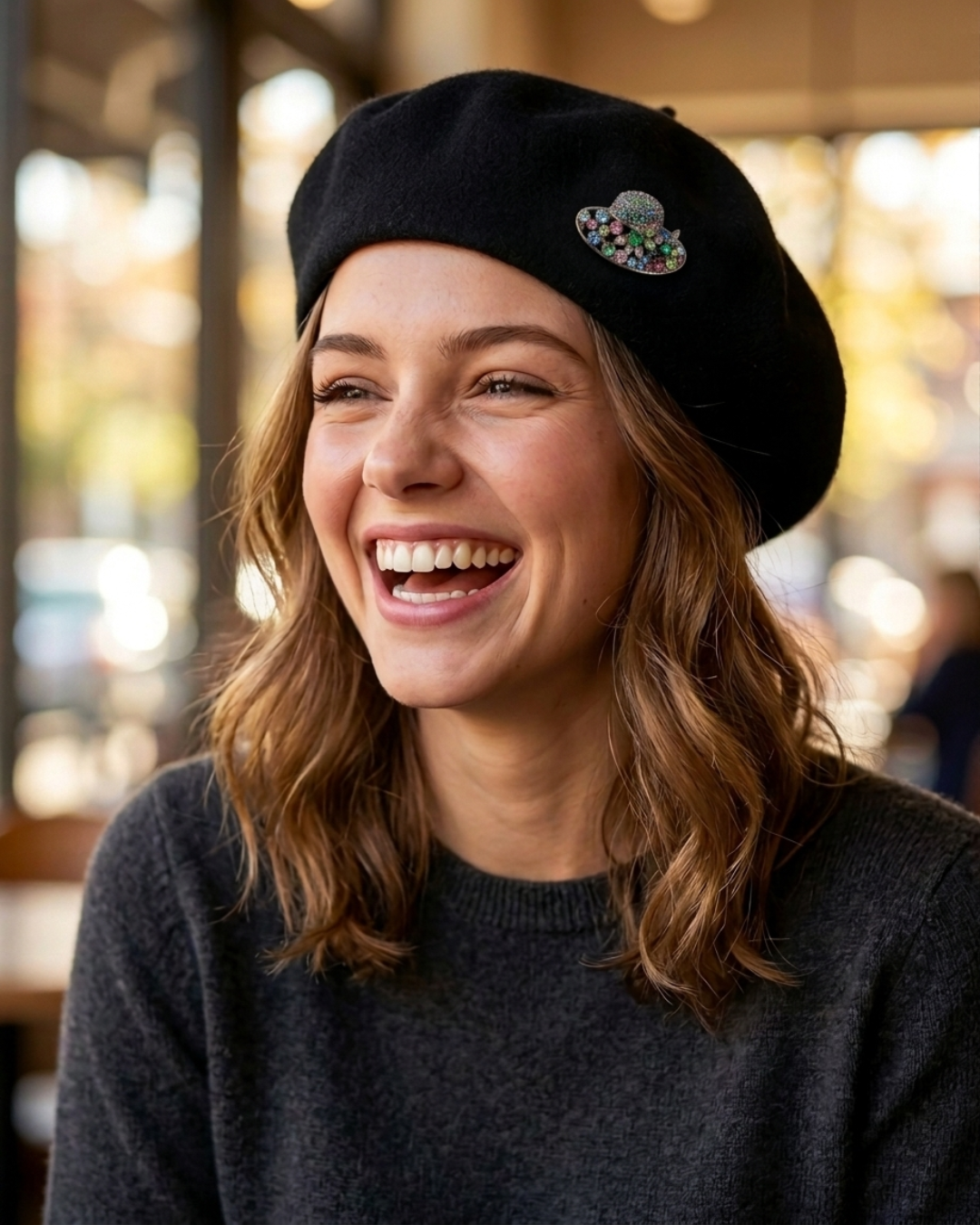Festive Hat Brooch