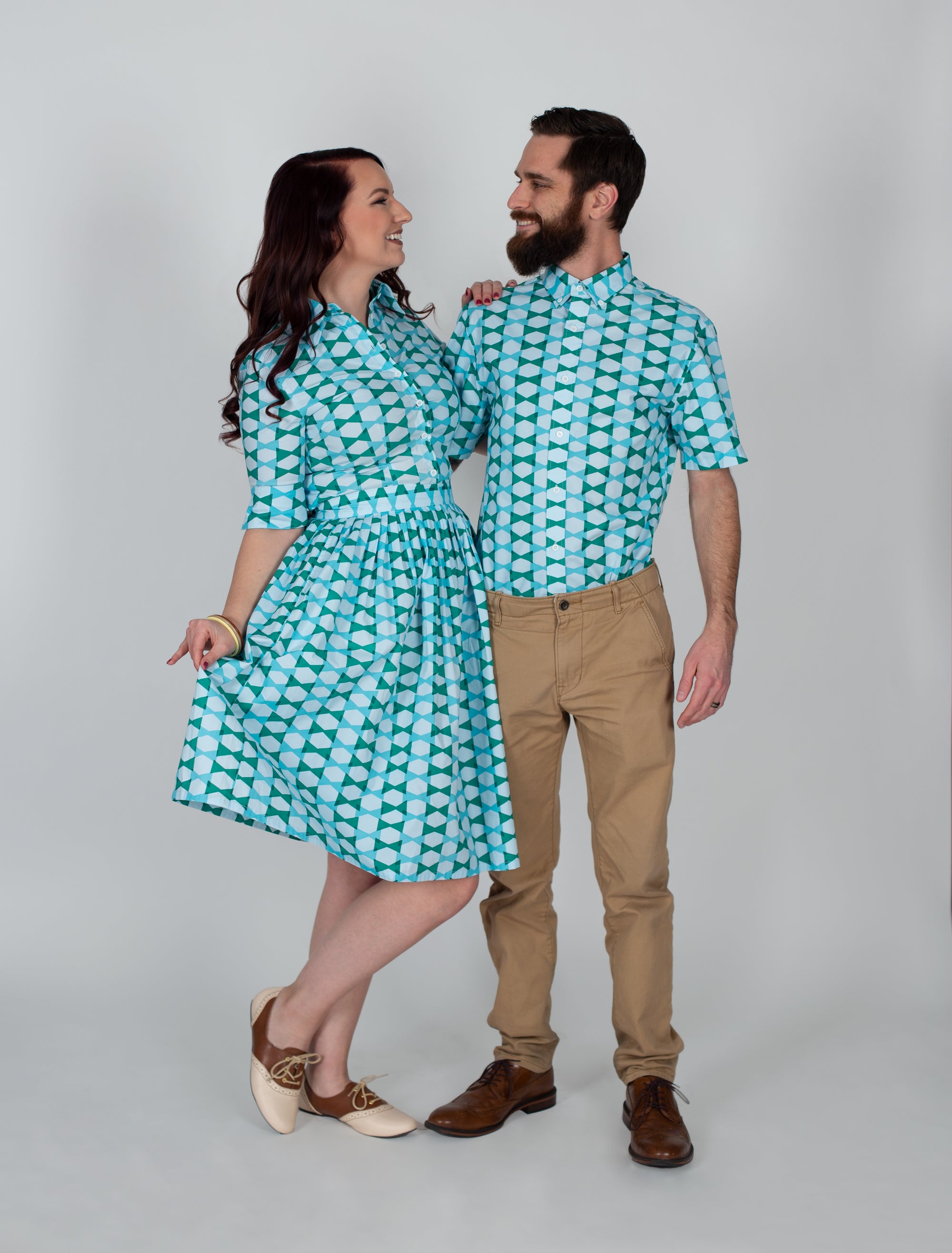 Men's Shirt in Blue Lagoon