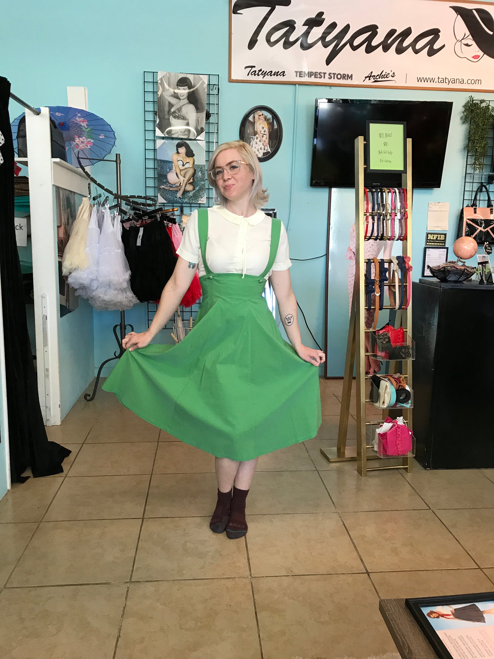 Jumper Circle in Green- SAMPLE