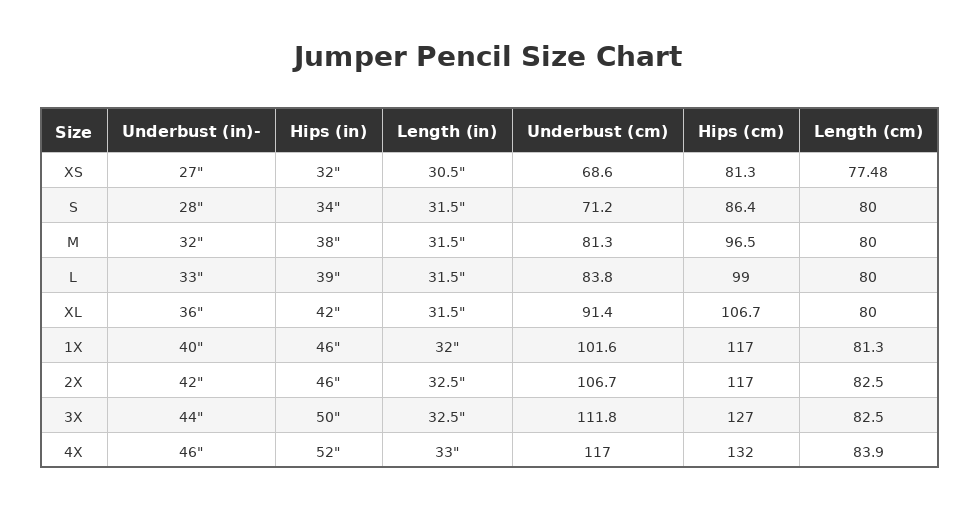 Jumper Pencil in Light Gray - SAMPLE