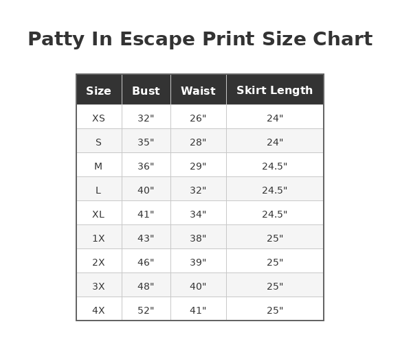 Patty Dress in Escape Print - SAMPLE