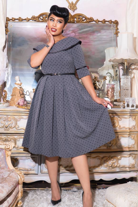 Ice Coffee Circle Dress