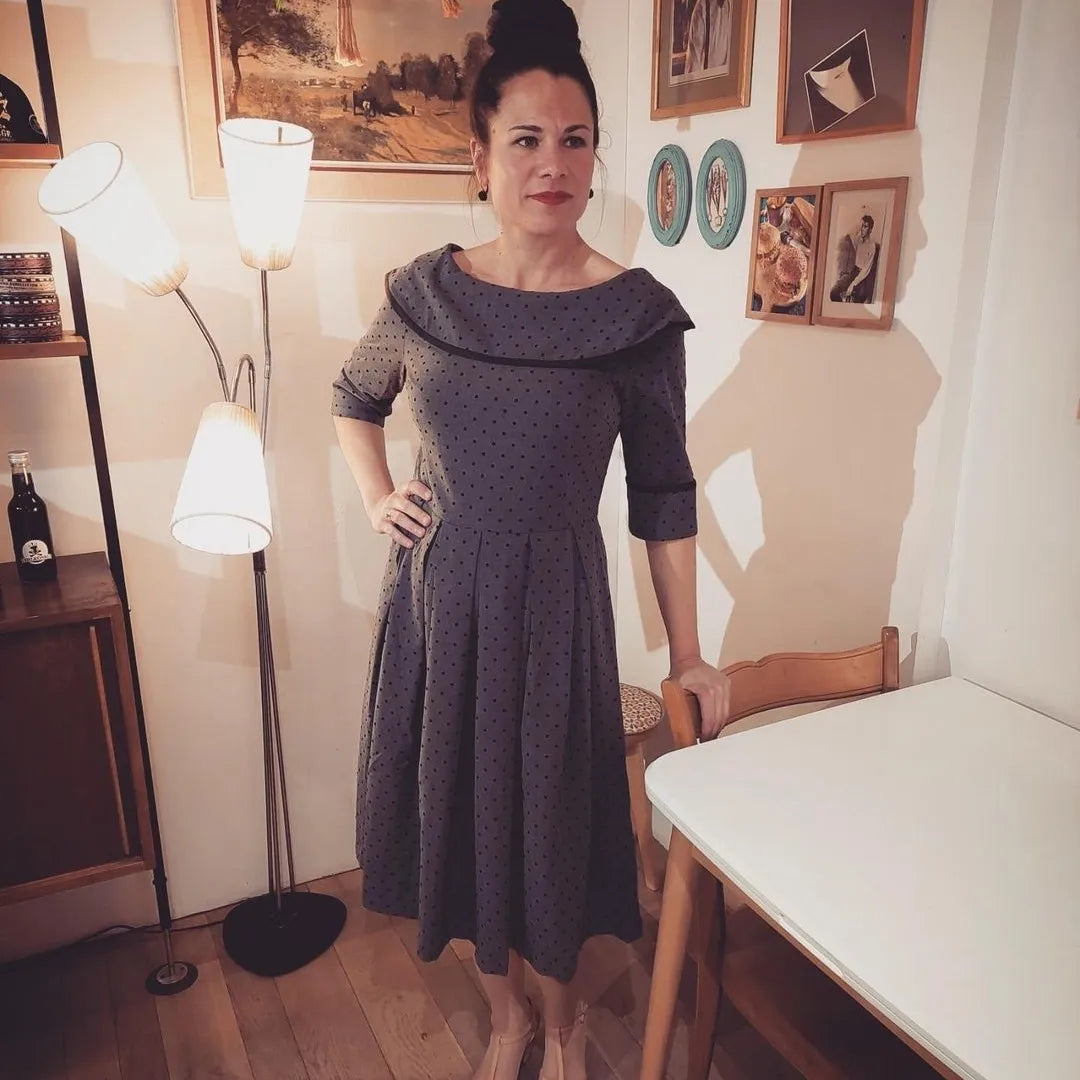 Ice Coffee Circle Dress
