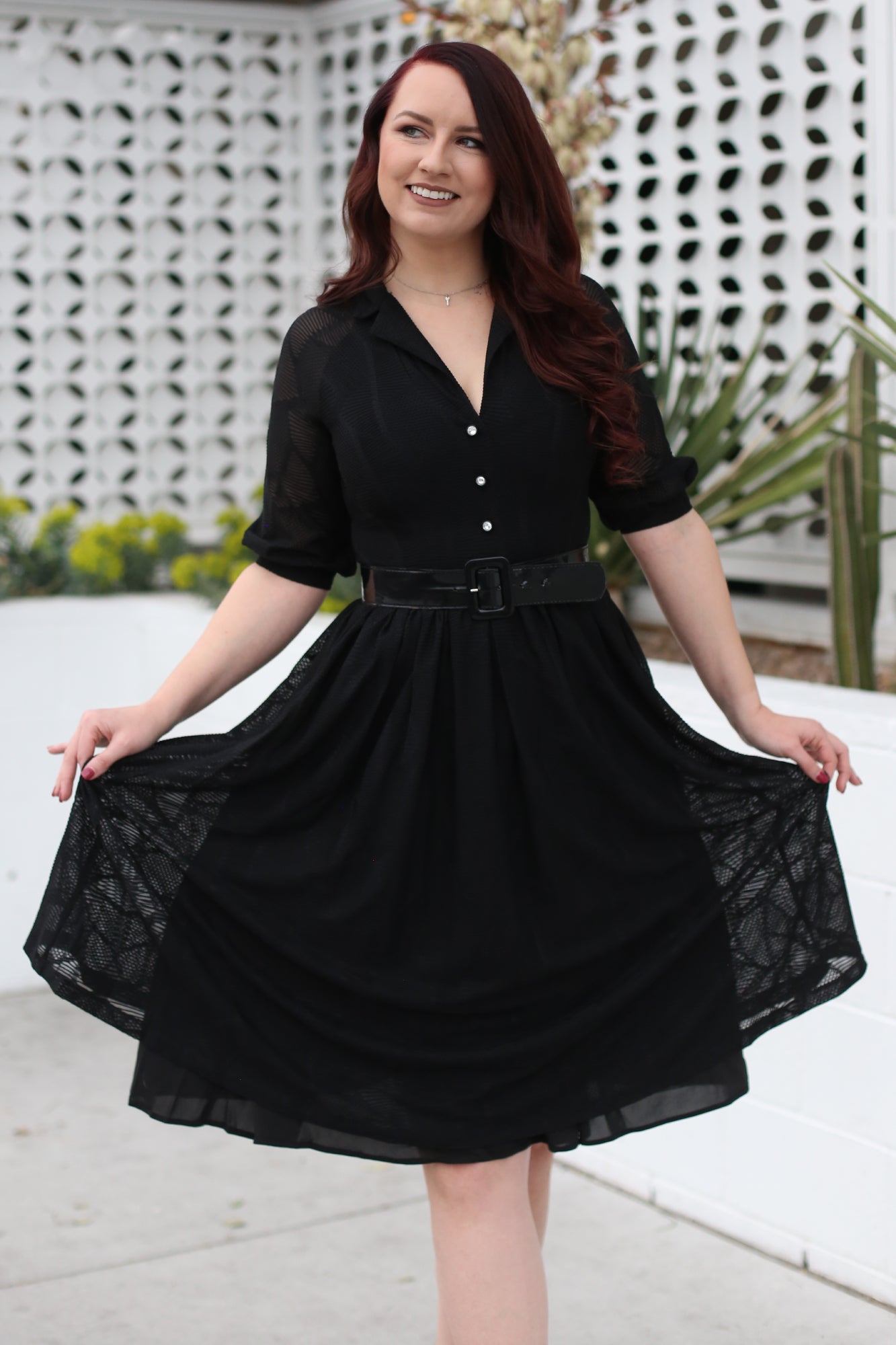 lily shirt dress LILY MINI SHIRT DRESS in FLOURISH SM