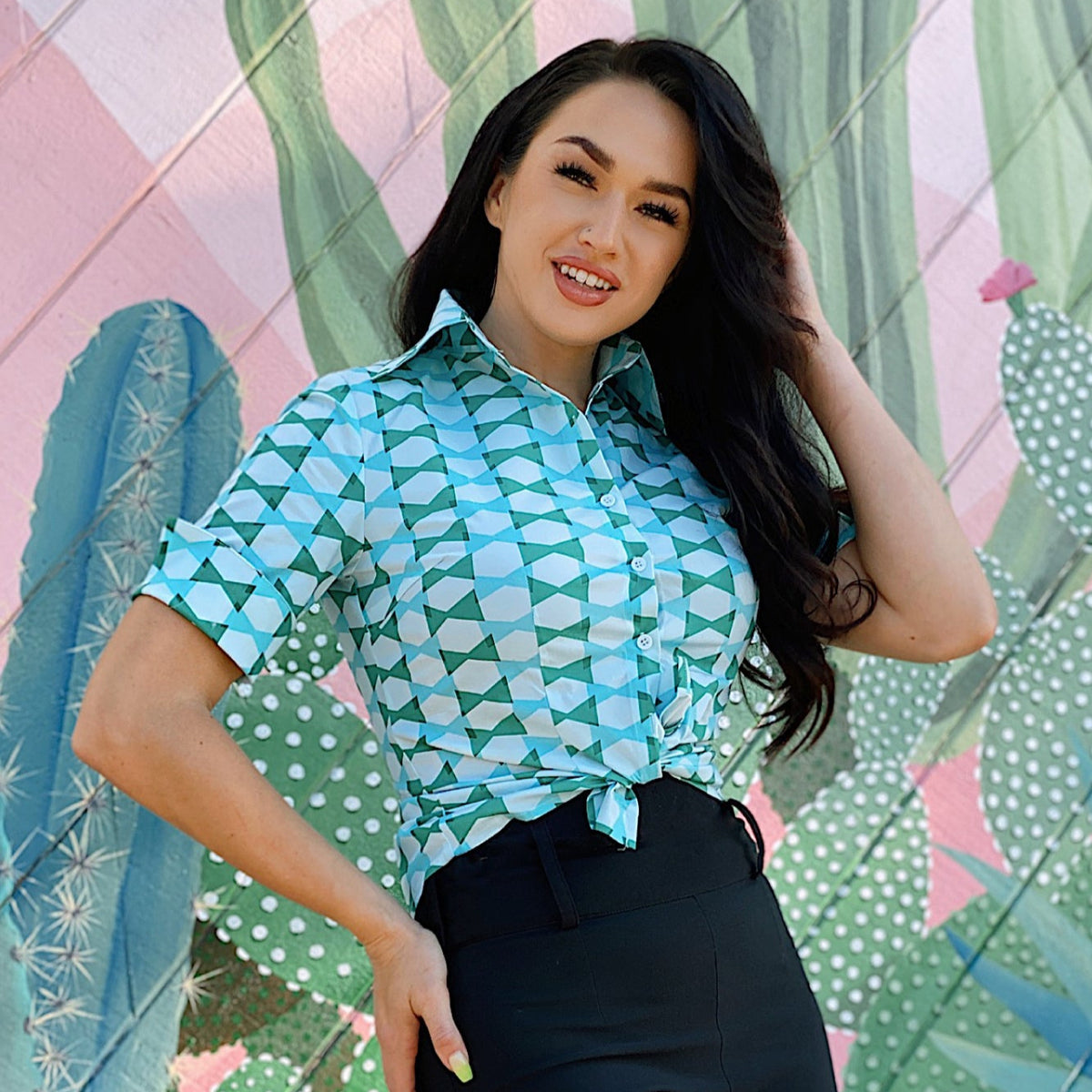 Lori Ann Blouse - Tatyana Clothing