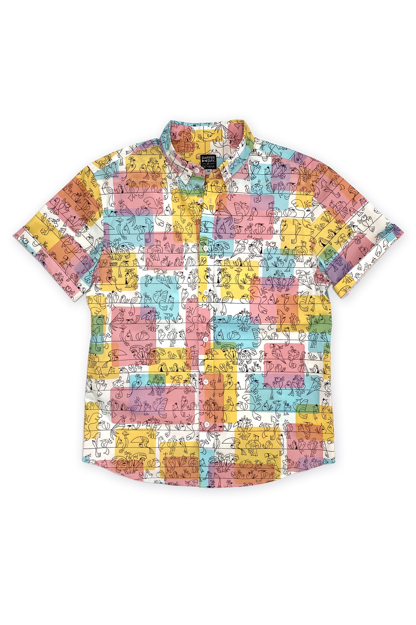 The Harvey Shirt in Birds of a Feather Print