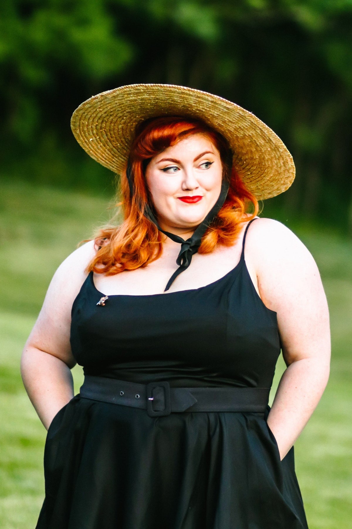 Samantha A-Line 60s-Inspired Dress