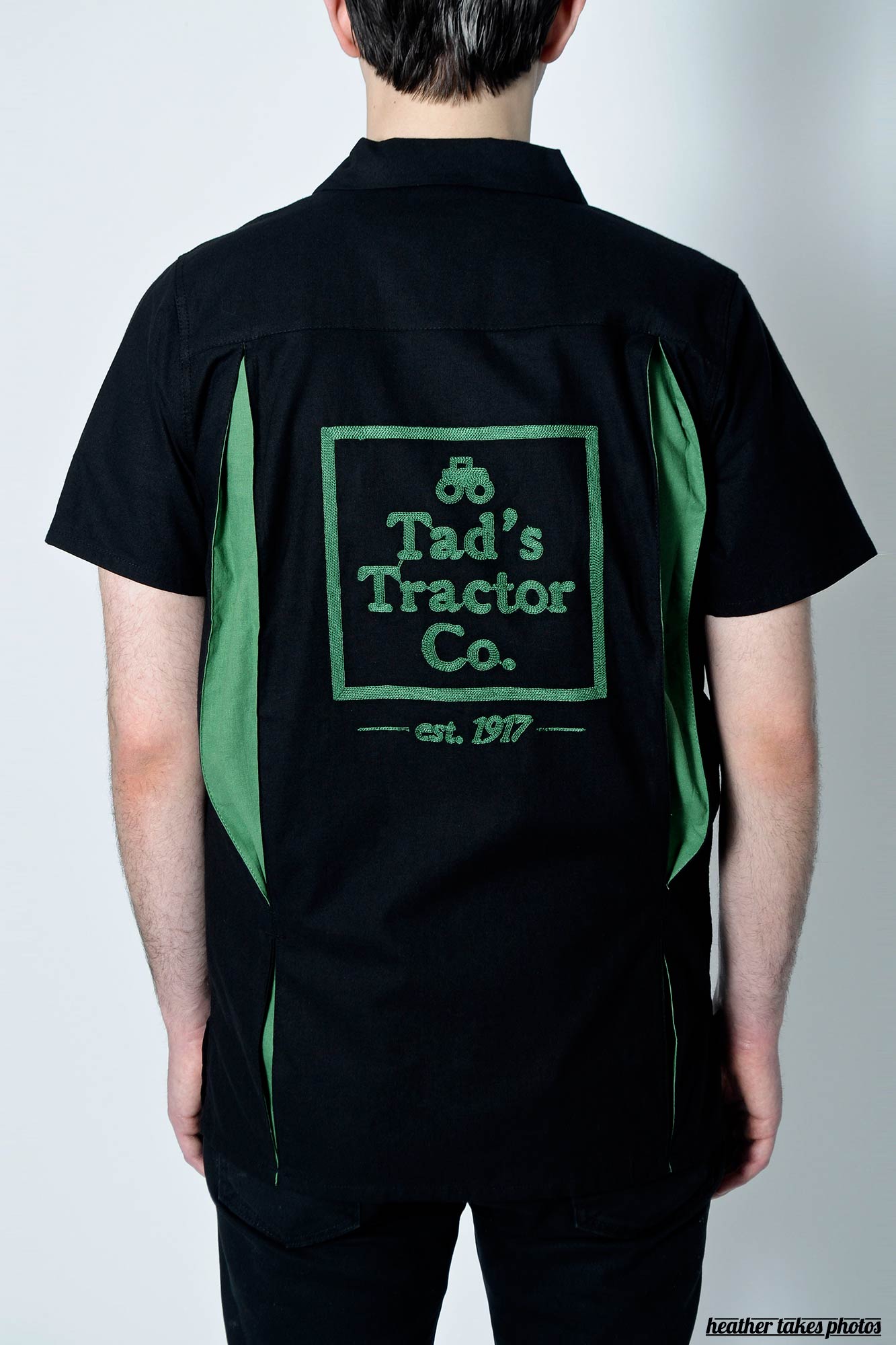 Tad's Diamond Men's Bowling Shirt